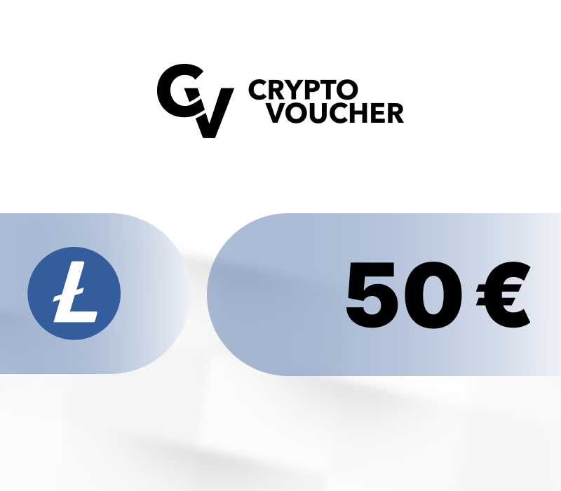 Crypto Voucher (LTC) EUR 50 Подарочная карта
