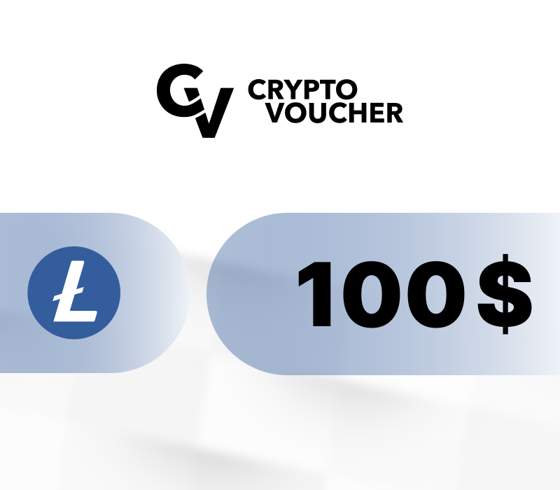 Crypto Voucher (LTC) USD 100 Подарочная карта