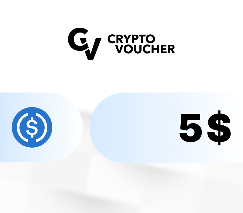 Crypto Voucher (USDC) USD 5 Подарочная карта