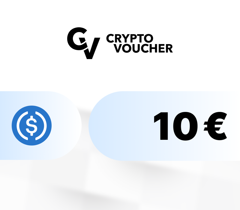 Crypto Voucher (USDC) EUR 10 Подарочная карта
