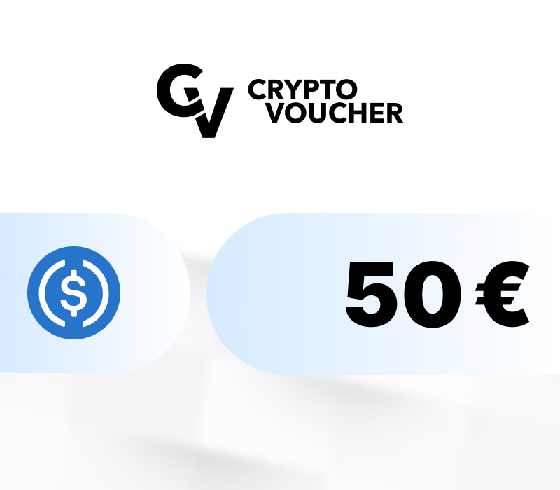Crypto Voucher (USDC) EUR 50 Подарочная карта