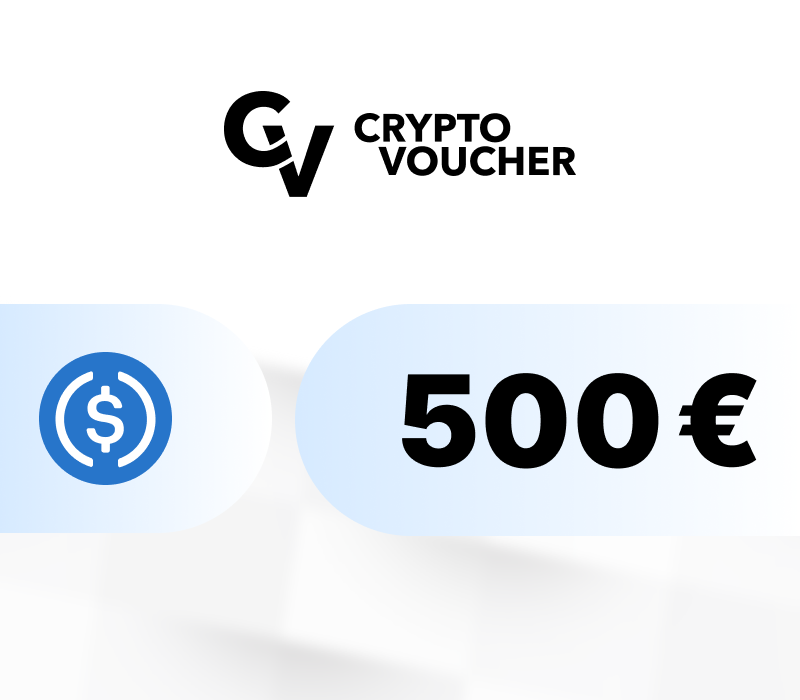 Crypto Voucher (USDC) EUR 500 Подарочная карта