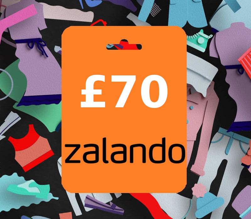 Zalando GBP 70 Подарочная карта UK