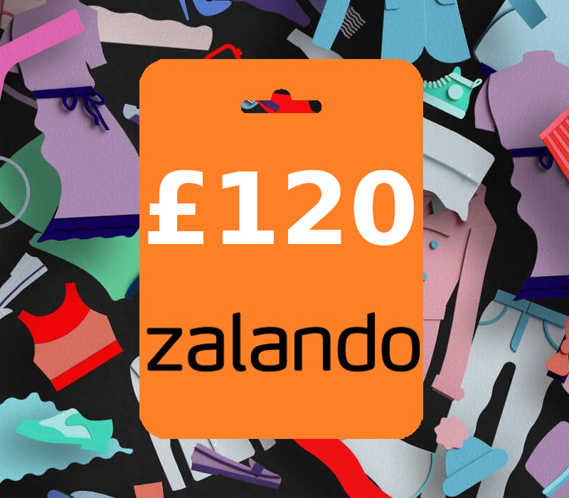 Zalando GBP 120 Подарочная карта UK