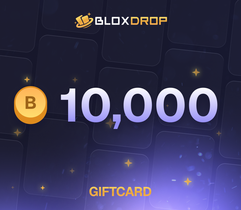 BloxDrop 10,000 Coins Подарочная карта
