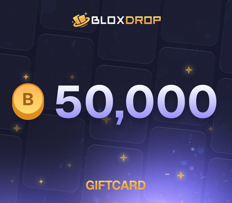 BloxDrop 50,000 Coins Подарочная карта