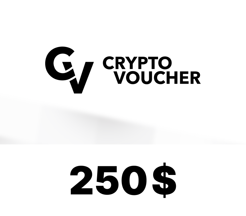 Crypto Voucher USD 250 Подарочная карта