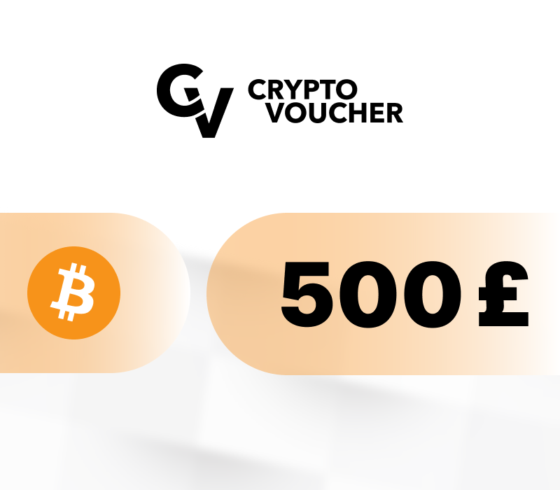 Crypto Voucher (BTC) GBP 500 Подарочная карта
