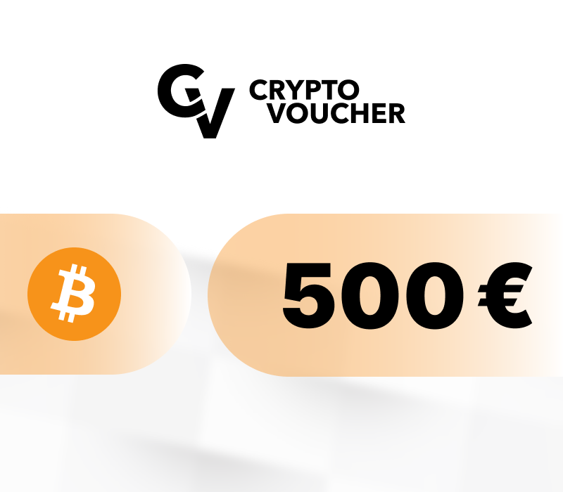 Crypto Voucher (BTC) EUR 500 Подарочная карта