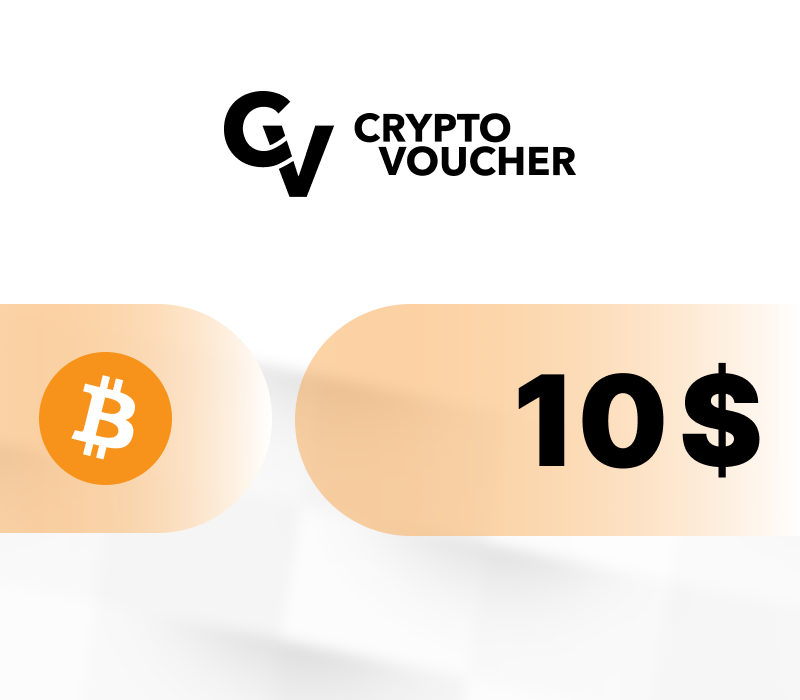 Crypto Voucher (BTC) USD 10 Подарочная карта