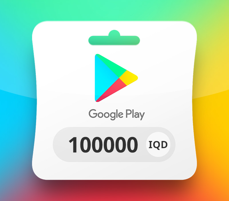 Google Play IQD 100000 Подарочная карта IQ