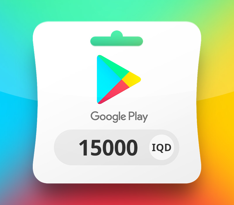 Google Play IQD 15000 Подарочная карта IQ