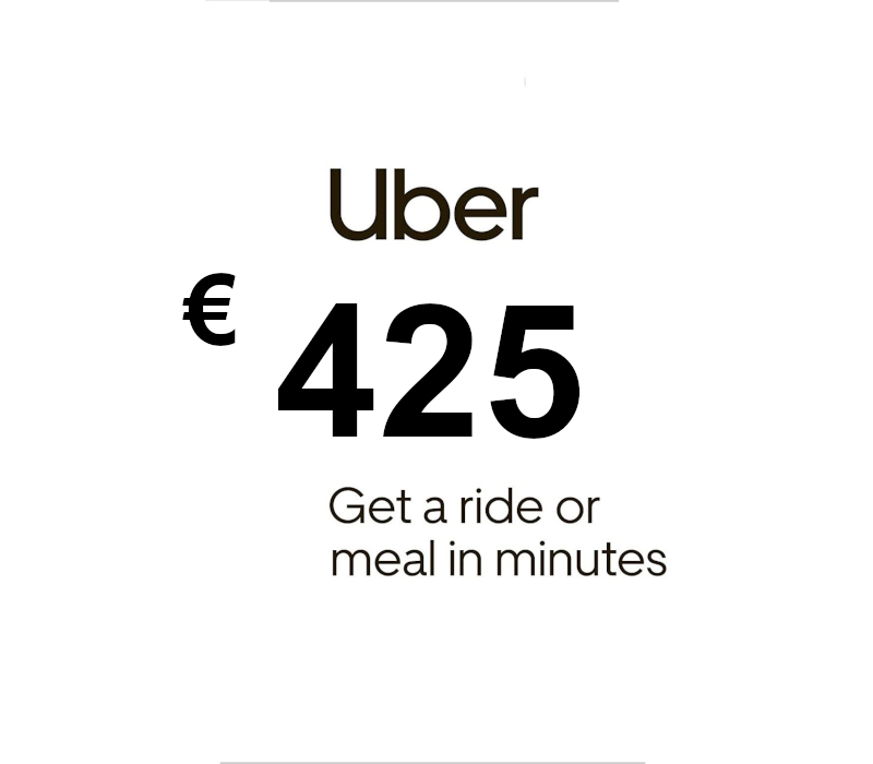 Uber EUR 425 Подарочная карта ES