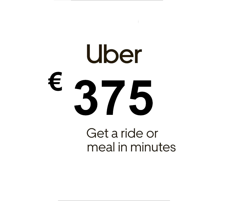 Uber EUR 375 Подарочная карта ES