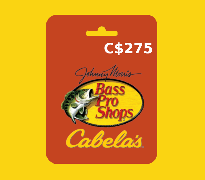 Bass Pro / Cabela's CAD 275 Подарочная карта CA