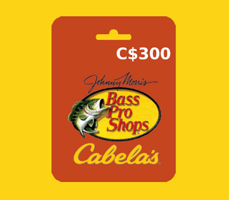 Bass Pro / Cabela's CAD 300 Подарочная карта CA