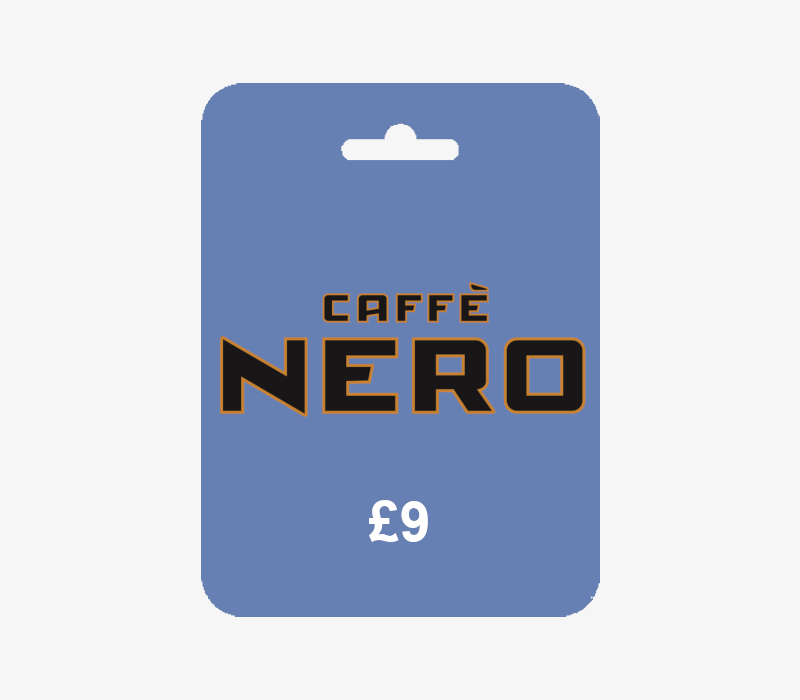 Caffe Nero GBP 9 Подарочная карта UK