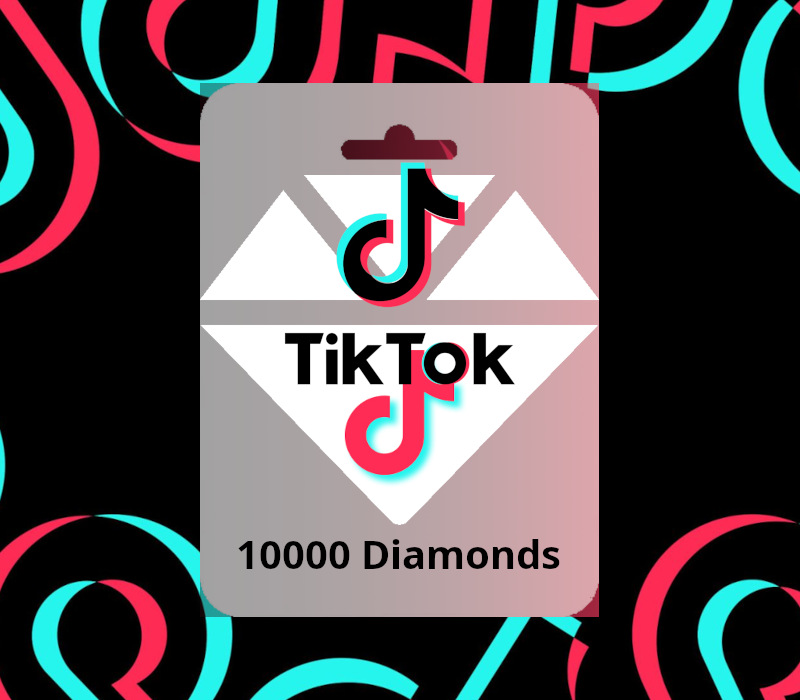 TikTok 10000 Diamonds Ключ CN
