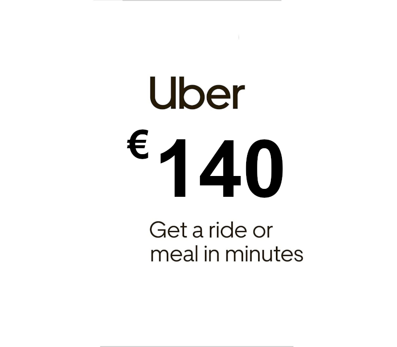 Uber EUR 140 Подарочная карта ES
