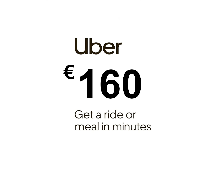 Uber EUR 160 Подарочная карта ES