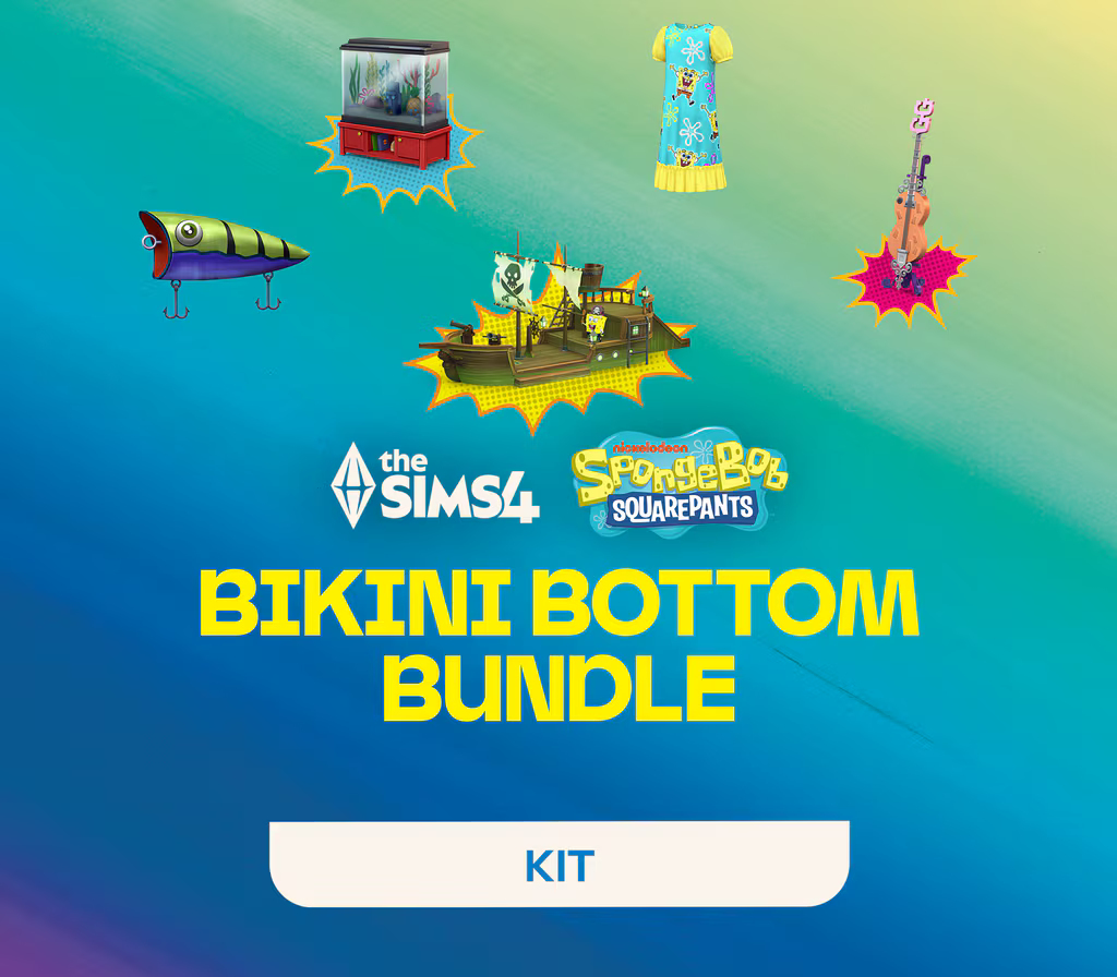 The Sims 4 - SpongeBob Bikini Bottom Набор DLC XBOX One / Xbox Series X|S Ключ