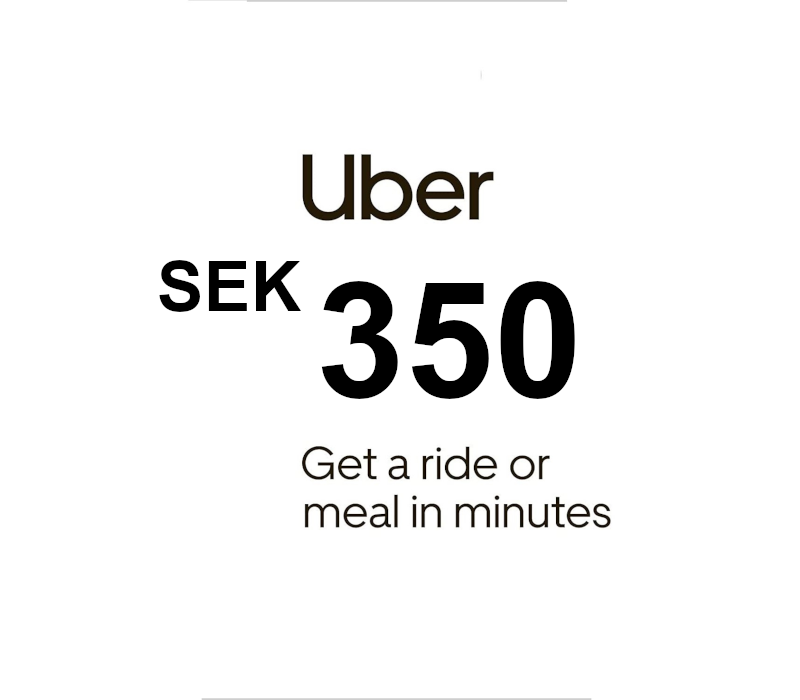 Uber SEK 350 Подарочная карта SE