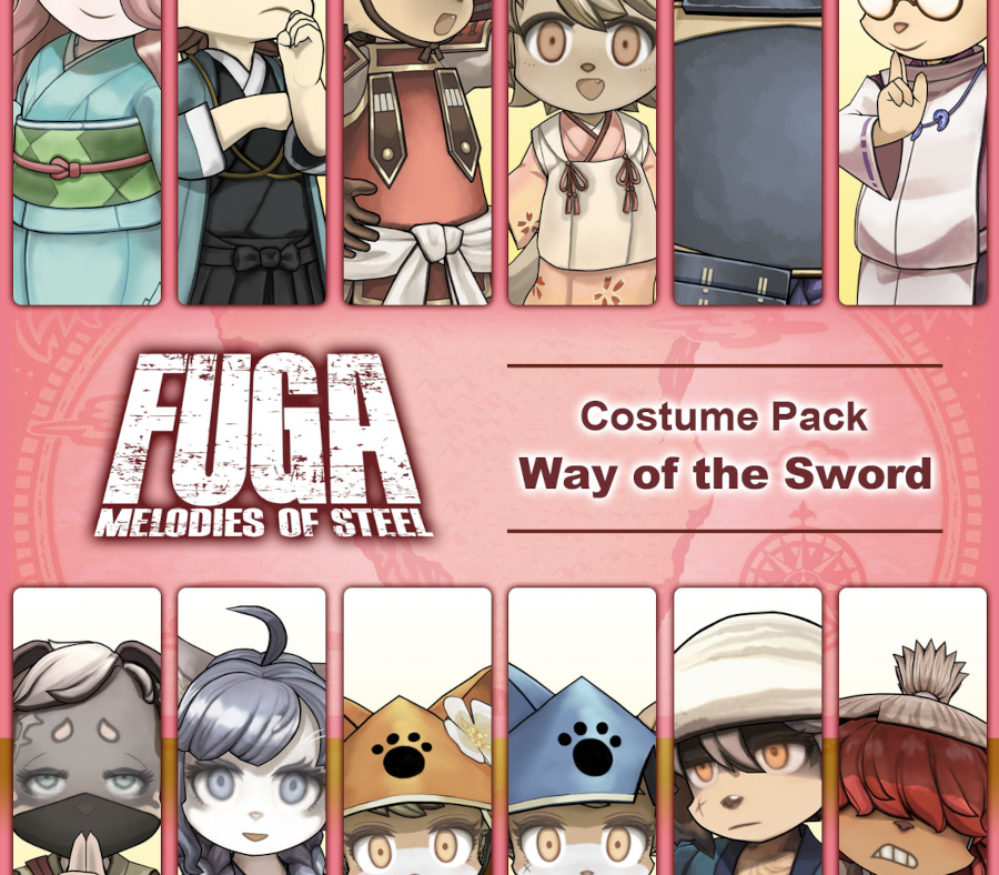 Fuga: Melodies of Steel - Way of the Sword Costume Pack DLC PC Steam Ключ