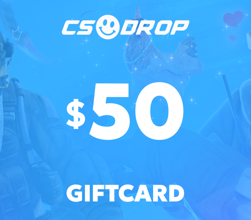 CSDROP $50 Подарочная карта