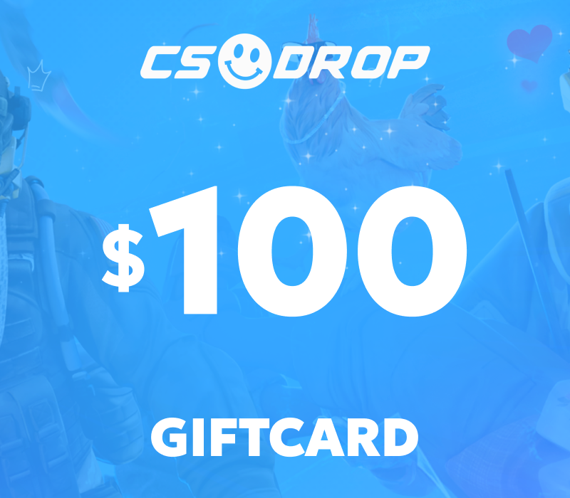 CSDROP $100 Подарочная карта