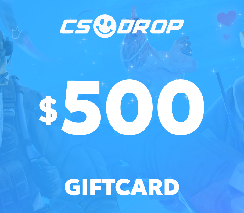 CSDROP $500 Подарочная карта