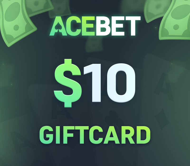 Acebet $10 Подарочная карта