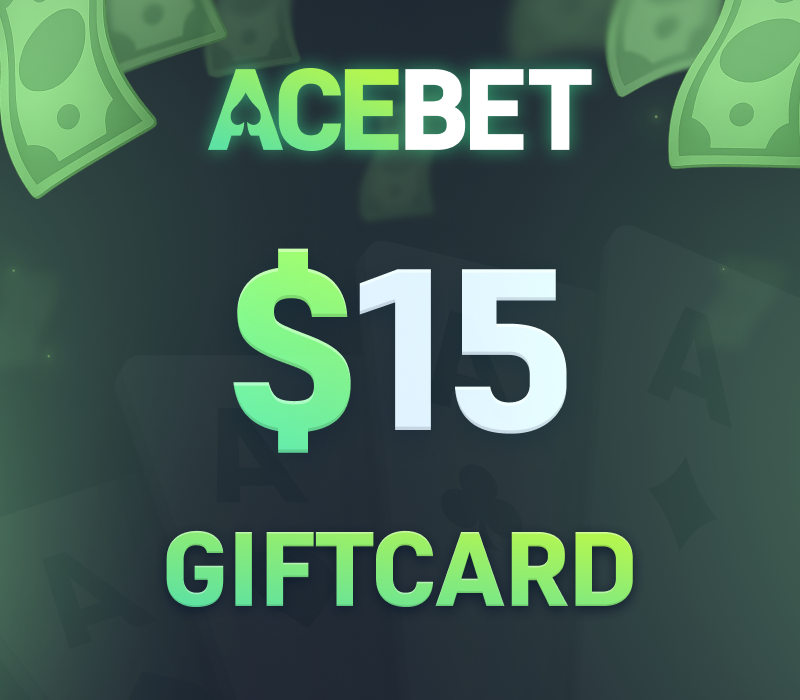Acebet $15 Подарочная карта