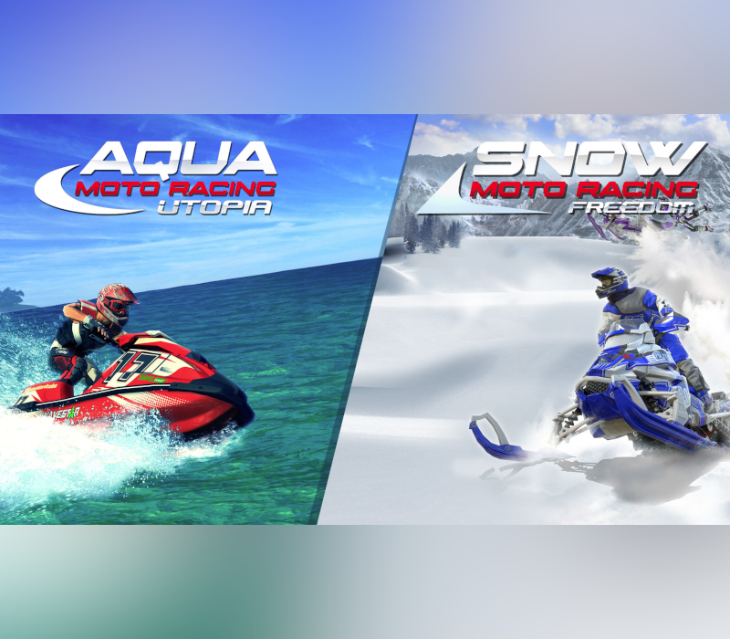 Aqua Moto Racing & Snow Moto Racing Набор PC Steam Ключ