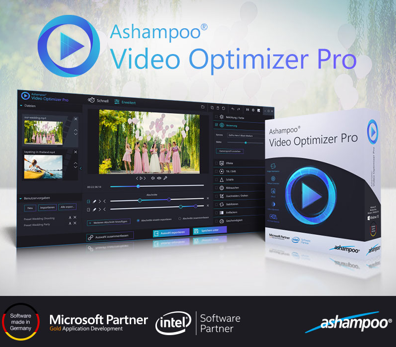 Ashampoo Video Optimizer Pro Ключ активации