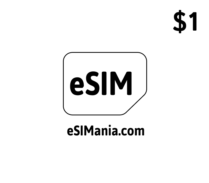 eSIMoney USD 1 eSIMania.com Подарочная карта