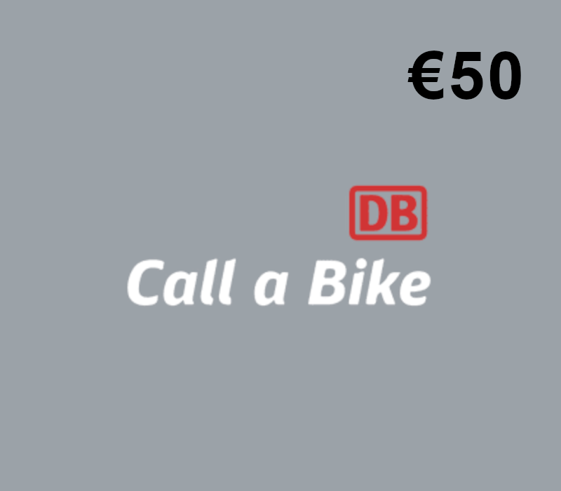 Call a Bike EUR 50 Подарочная карта DE