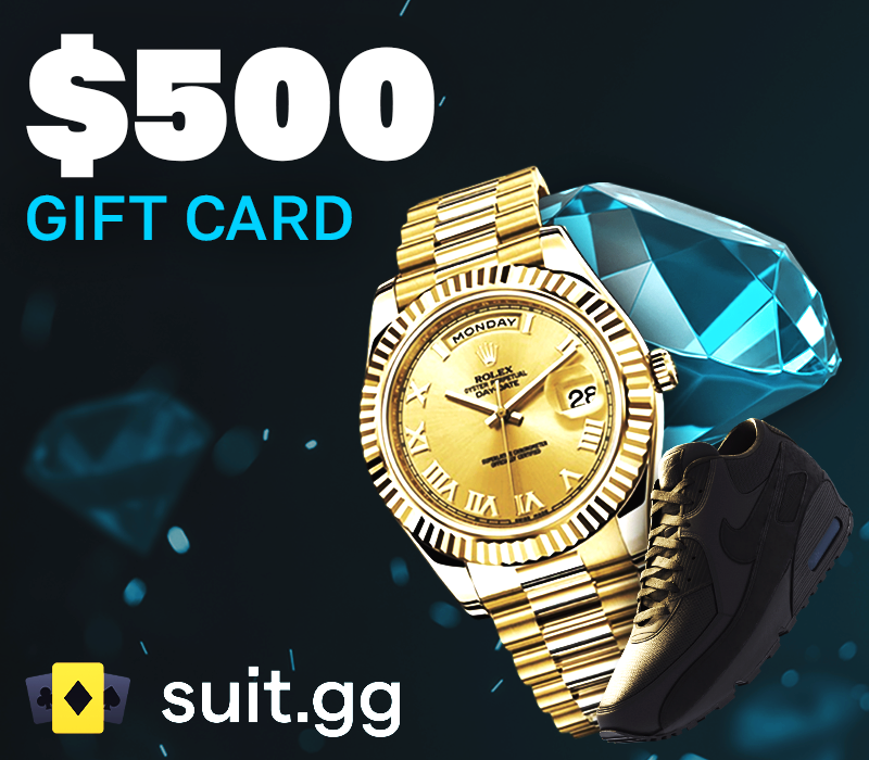 Suit.gg USD 500 Подарочная карта