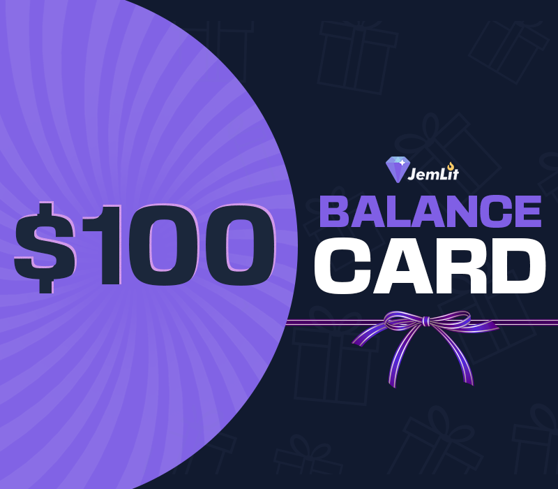 JemLit USD 100 Подарочная карта