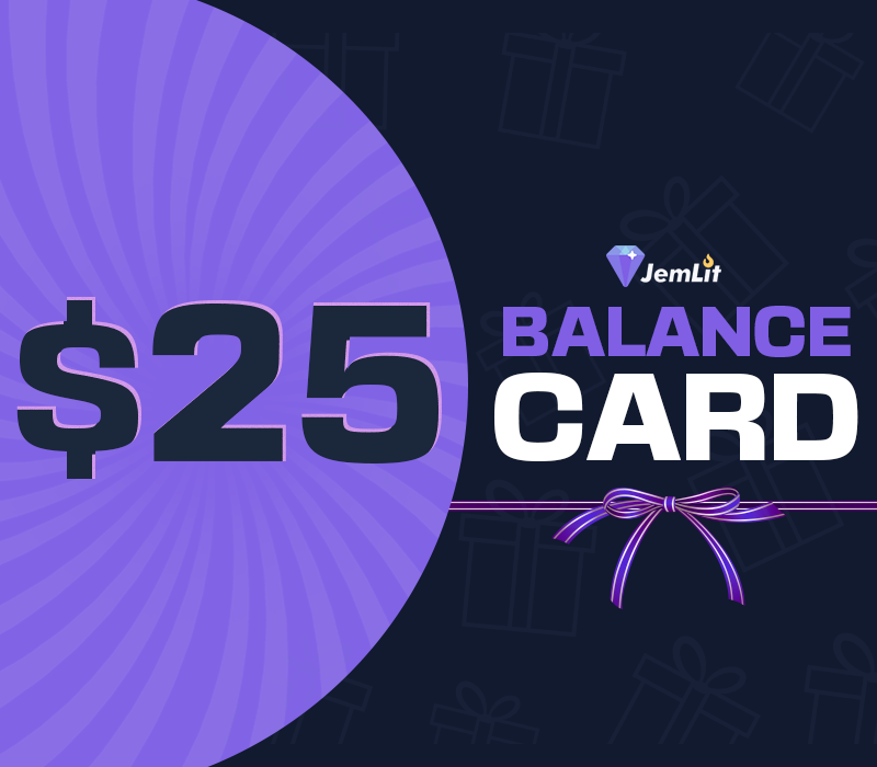 JemLit USD 25 Подарочная карта