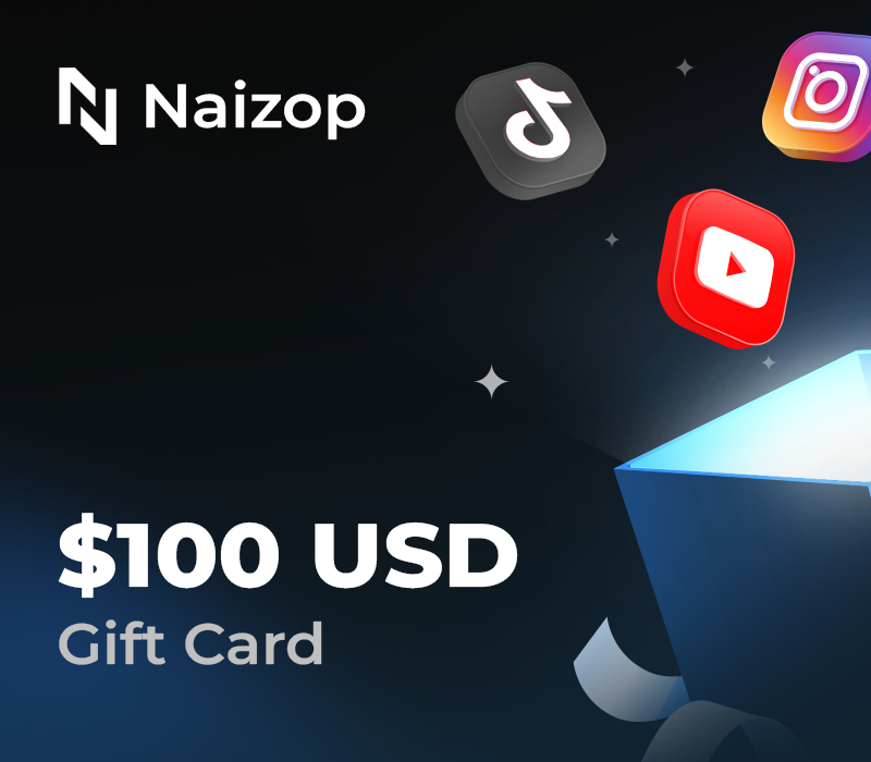 Naizop 100 USD Подарочная карта