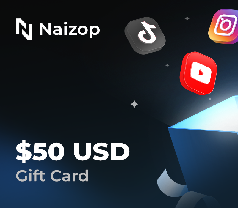 Naizop 50 USD Подарочная карта