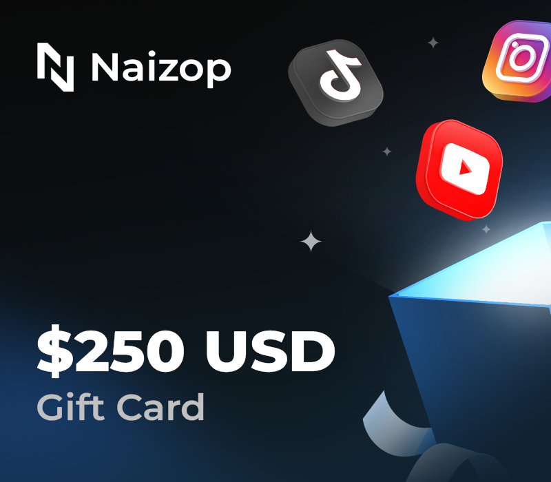 Naizop 250 USD Подарочная карта