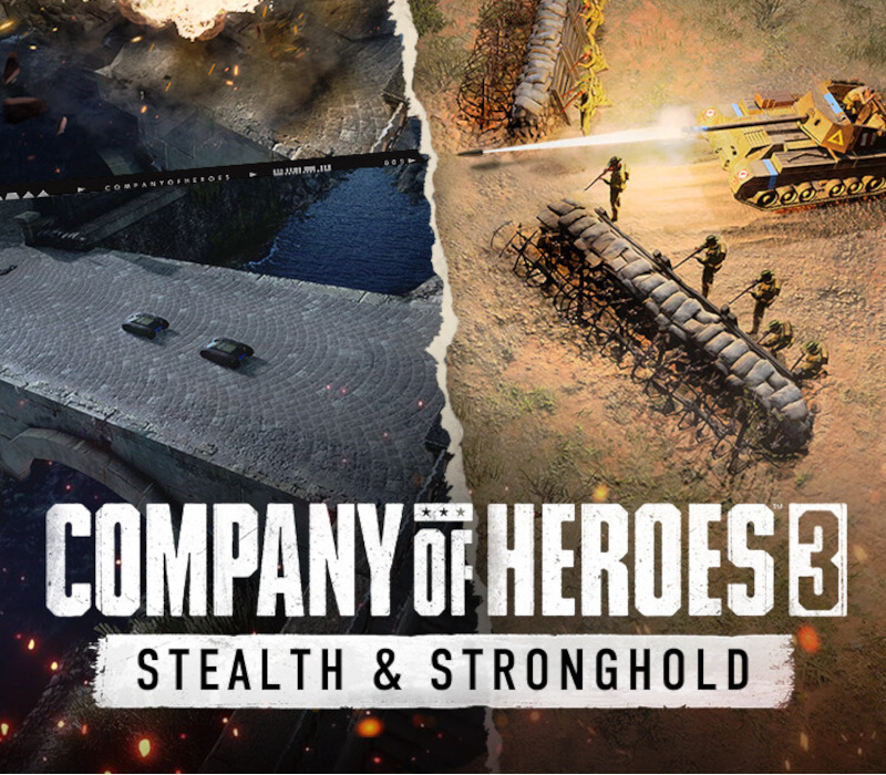 Company of Heroes 3 - Stealth & Stronghold DLC PC Steam Ключ