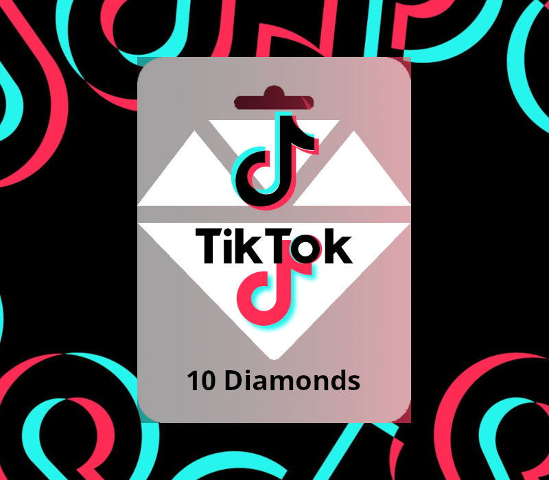 TikTok 10 Diamonds Ключ CN