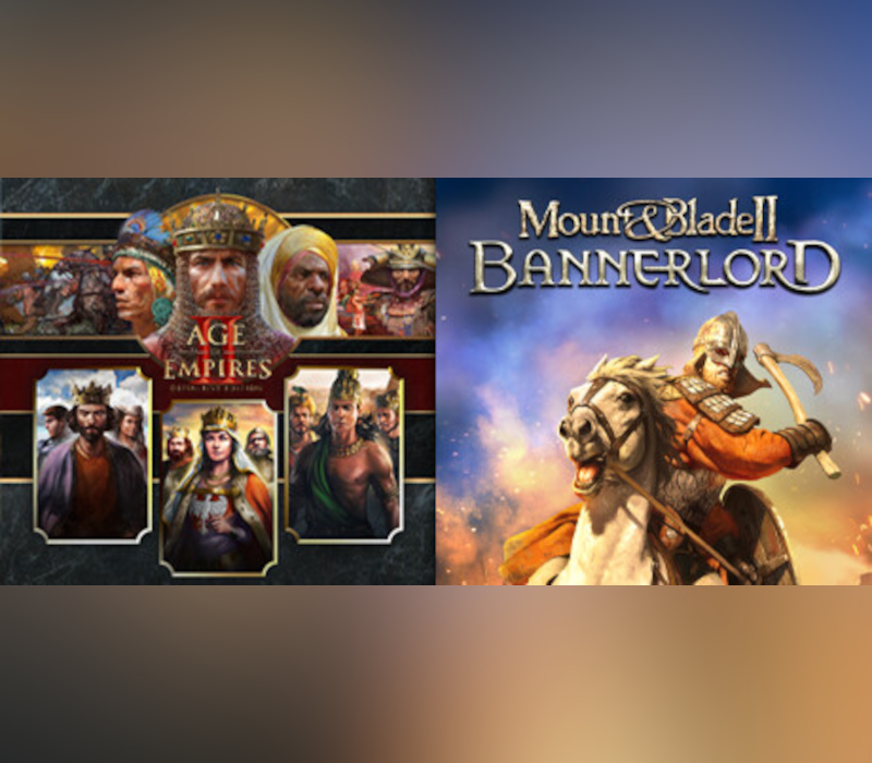 Mount & Blade II & Age of Empires II Набор PC Steam Аккаунт