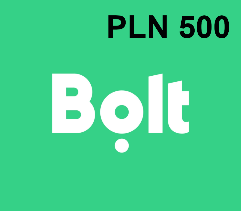 Bolt PLN 500 Подарочная карта PL