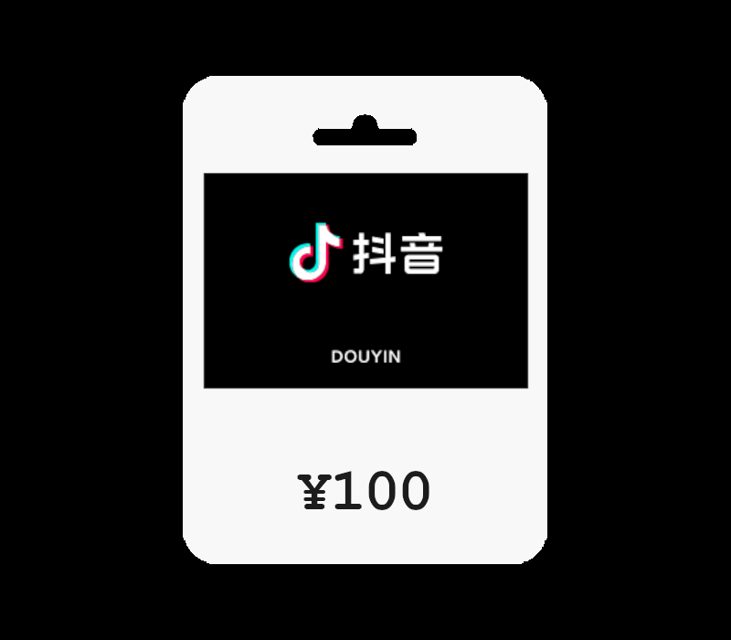 TikTok (Douyin) CNY 100 Подарочная карта CN