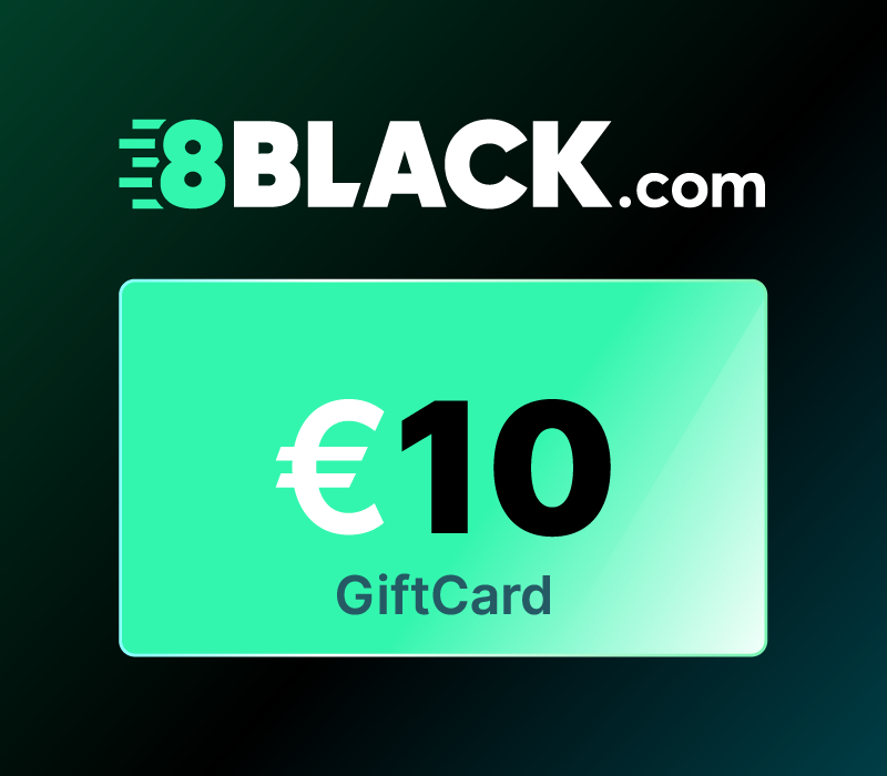 8Black.com EUR 10 Подарочная карта