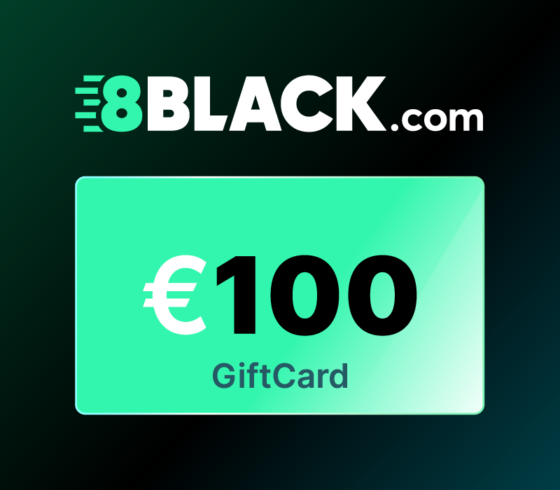 8Black.com EUR 100 Подарочная карта