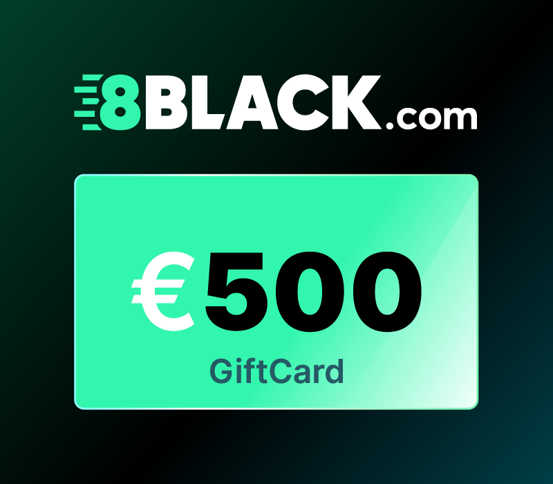 8Black.com EUR 500 Подарочная карта